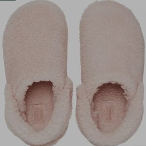 CROCS Pink Clay Women's Slippers